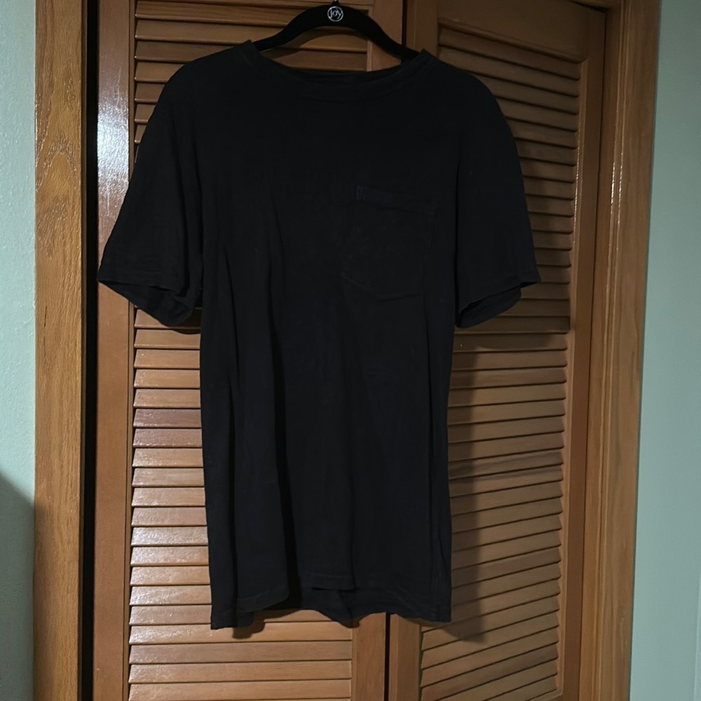Black hemp/cotton organic t-shirt